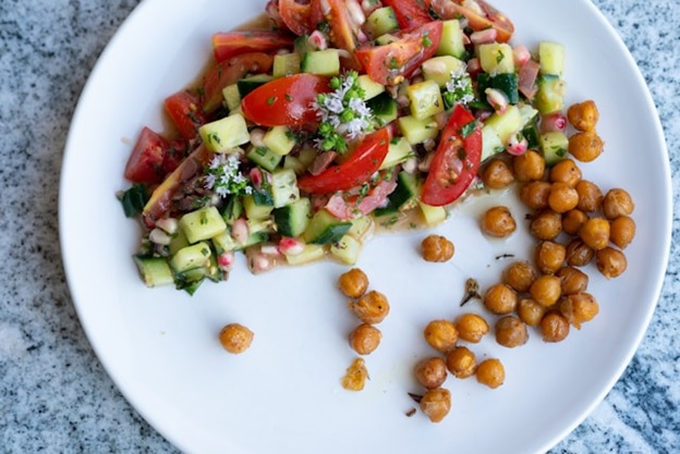 Mediterranean Chick Pea Salad